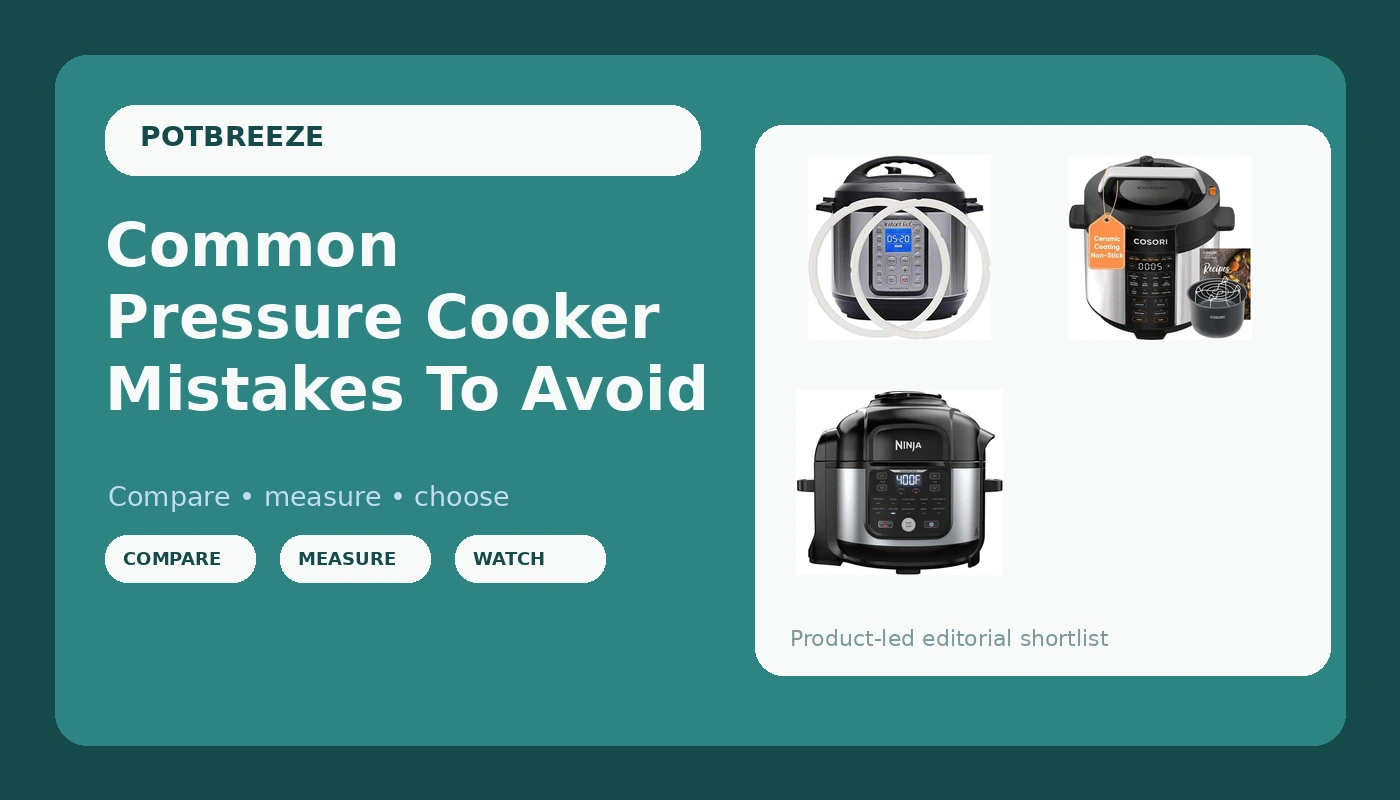 Common Pressure Cooker Mistakes To Avoid - PotBreeze review with measurements and honest opinion