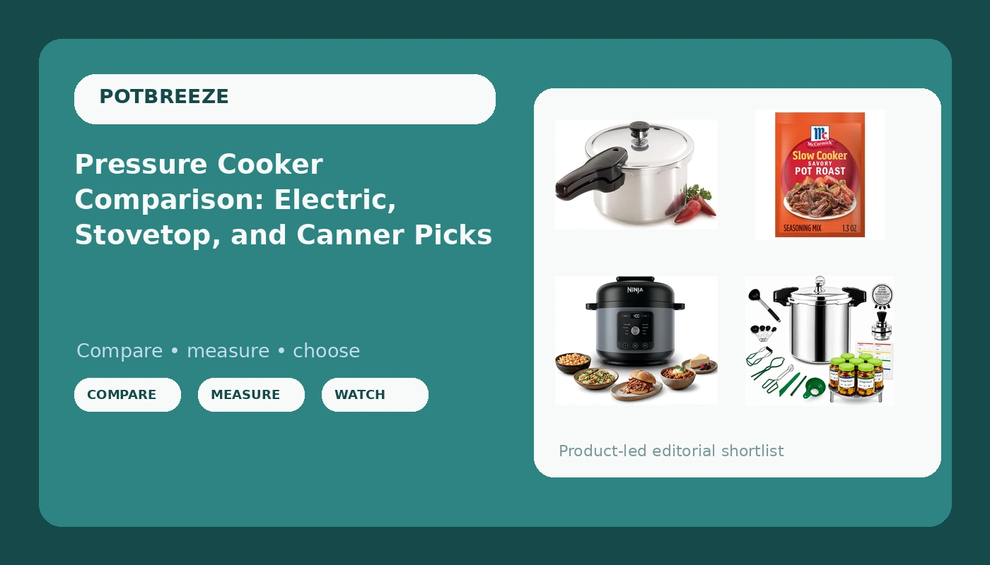 Pressure Cooker Comparison: Electric, Stovetop, and Canner Picks