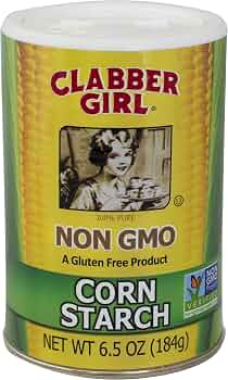 Clabber Girl Non-GMO Corn Starch, Gluten Free, 6.5 Ounce : Everything Else
